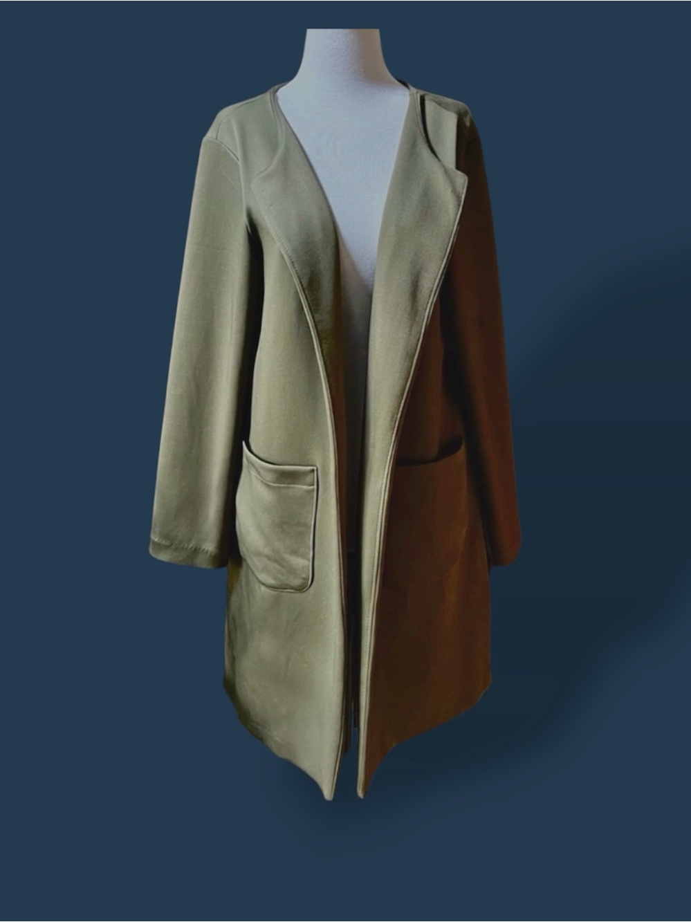 Robin Olive Green Women's Coat Size L